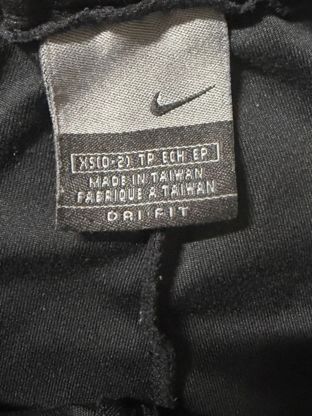 Nike Black Straight-Leg Performance Pants with Zip Pocket